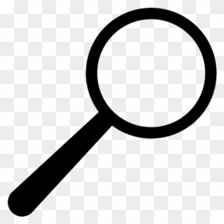 2075 A=1117962332740 - Magnifying Glass Clipart Transparent Background - Png Download
