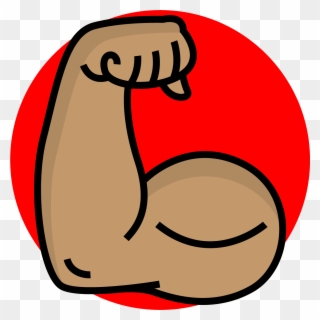 Arm Muscle Art Sturdy Freeuse Library - Sturdy Clipart - Png Download