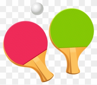 Cliparts Table Tennis - Table Tennis Ball Clipart - Png Download