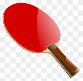Ping Pong Bat - Funny Ping Pong Paddle Png Clipart