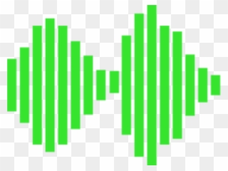 Green Sound Wave Png Clipart