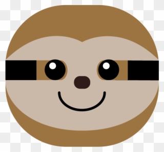 A Three Toed Sloth Can Turn Its Head 270 Degrees - Science Clipart