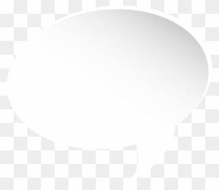 View Full Size - White Speech Bubble Png Clipart