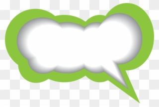 View Full Size - Green Speech Bubble Png Clipart Transparent Png