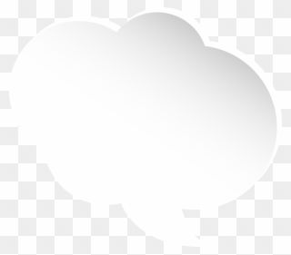 White Bubble Speech Png Clipart