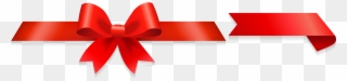 Adhesive Tape Red Ribbon Clip Art - Ribbon - Png Download