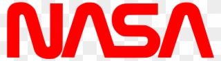 Images Of Nasa Logo Clip Art Wallpaper - 90s Nasa Logo - Png Download