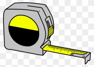Free Tape Cliparts - Tool Tape Measure Clipart - Png Download