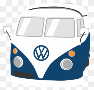 Volkswagen Van Cliparts - Vw Camper Van Sign - Png Download