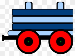 Train Car Clipart Blue - Png Download