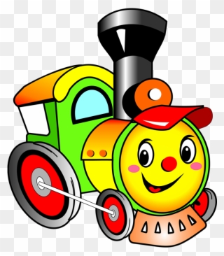 Train Clipart For Kids - Train Cartoon Png Transparent Png