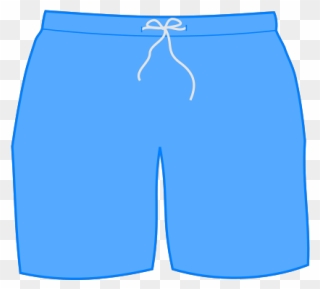 Swim Shorts Clip Art - Boy Shorts Clip Art - Png Download