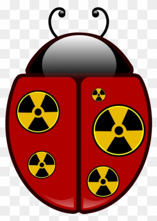 Free Radioactive Ladybug - Radioactive Decay Clipart
