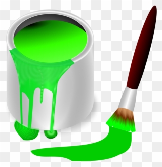 Free Clipart Color Bucket Green Frankes Rh 1001freedownloads - Green Paint Bucket Clipart - Png Download