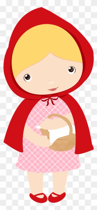 Chapeuzinho Vermelho Minus Pinterest - Little Red Riding Hood Clipart Png Transparent Png