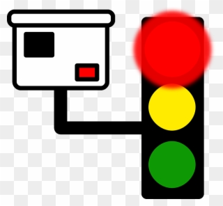Red, Car, Police, Cartoon, Traffic, Light, Camera - Running A Red Light Meme Clipart