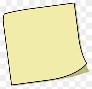 Transparent Cartoon Sticky Notes Png Clipart