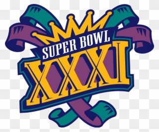 Super Bowl Xxxi - Super Bowl Xxxi Logo Clipart