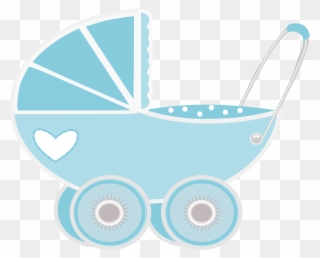 Click The Image And A New Tab Will Open, Right Click - Pink Baby Carriage Clipart