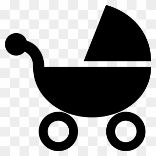 Stroller Icon Free Download - Baby Icon Clipart