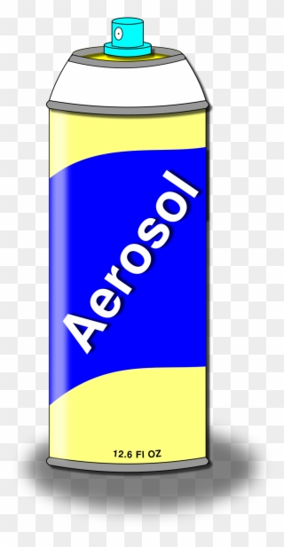 Aerosol Spray Can - Aerosol Can Clip Art - Png Download