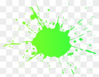 Paintball Party Clip Art Transprent Png Free - Green Paint Splatter Transparent