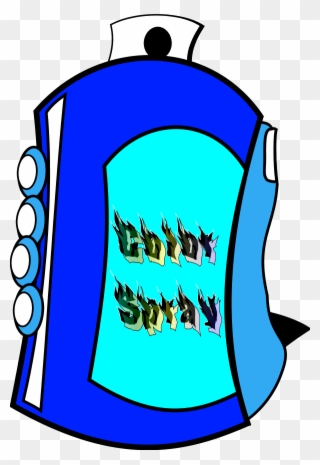 Spray Can Color - Aerosol Spray Clipart