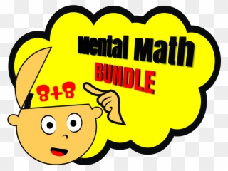 Clipart Math Subtraction - Mental Maths Clipart - Png Download