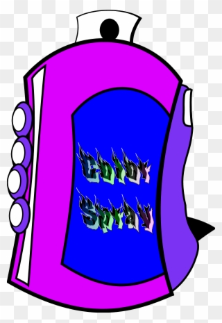 Spray Can Color - Aerosol Spray Clipart