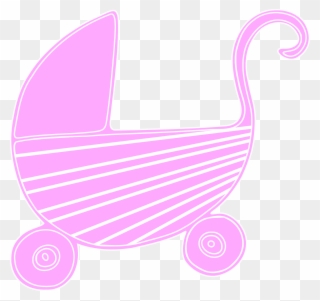 Desenho De Carrinho De Bebe Em Png Menina Clipart