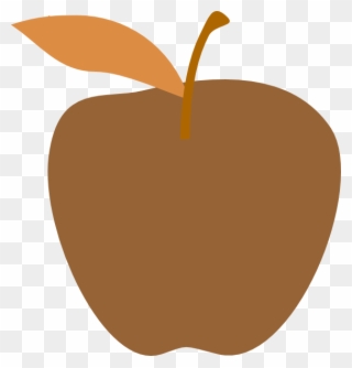 Brown Clip Art Apples - Png Download