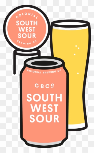 South West Sour - Colonial Brewing Co Clipart