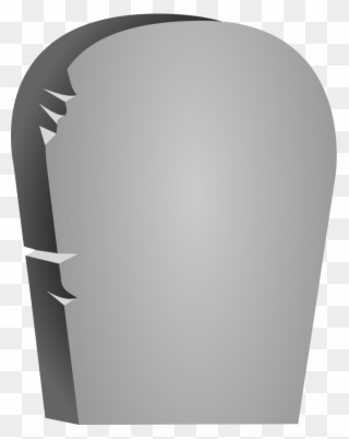 Illustration Of A Blank Tombstone - Halloween Tombstone Png Clipart