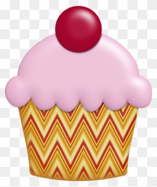 Vanilla Cupcake Clipart Candyland - Clipart Candyland - Png Download