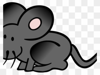 Computer Mouse Clipart Black And White - Custom Cartoon Mouse Shower Curtain - Png Download