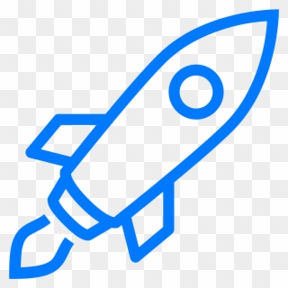 Rocket Icons Download For Free In Png And Svg Clipart - Rocket Icon Blue Png Transparent Png