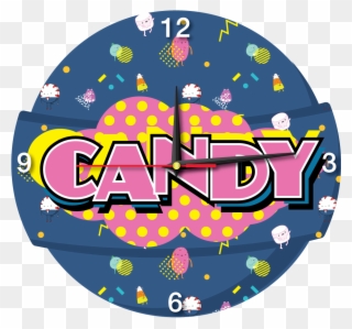 Candy Sugar Rush Adventure Time Jj Printing - Circle Clipart