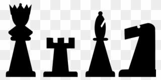Chess Clipart - Clip Art Chess Pieces - Png Download