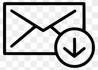Message Arrow Down Comments - Email Clipart