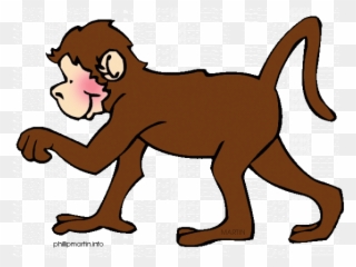 Monkey Clipart Mommy - Monkey Clip Art Gif - Png Download