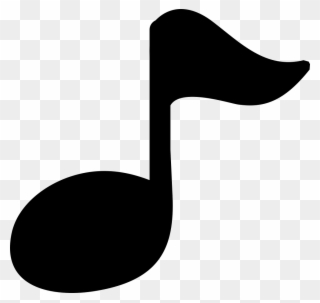 Music Black Note Shape Svg Png Icon - Free Logo Shape Music Clipart