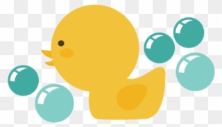 Duckling Clipart Toy Duck - Miss Kate Cuttables Duck - Png Download