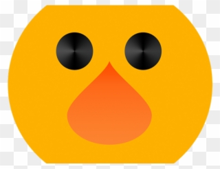Duckling Clipart Head - Clip Art - Png Download