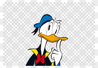 Donald Duck Denkt Clipart Donald Duck Scrooge Mcduck - Gorro De Santa Claus Vector - Png Download
