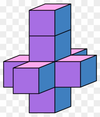 " And He Built A Crooked House " - Tesseract Net Clipart