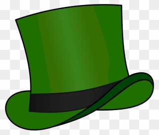 Top Hat Green - De Bono Green Hat Clipart