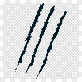 Claw Marks Transparent Clipart Clip Art - Wolf Scratch Png