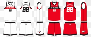 Basketball Clipart Falcon - Falcons Basketball Uniform - Png Download