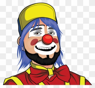 Hockey Cartoon Pictures 29, Buy Clip Art - Clip Art Of Clown Boy - Png Download