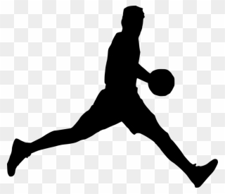 Free Images Toppng Transparent - Basketball Player Silhouette Png Clipart
